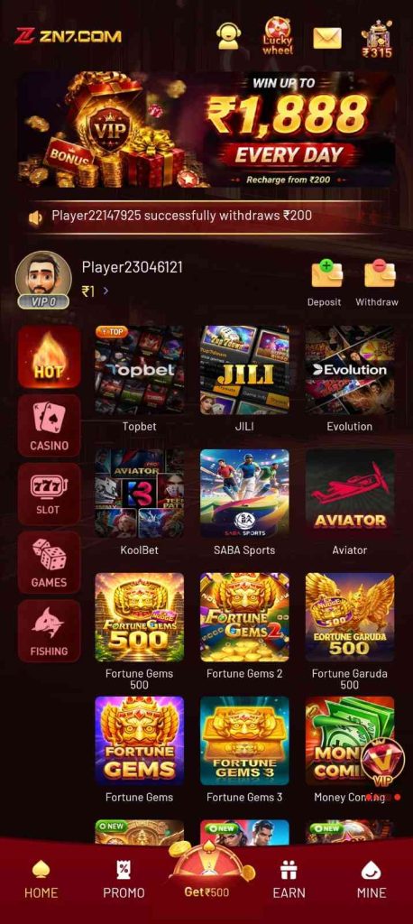ZN7 Game App